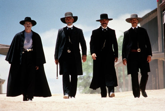 tombstone. val kilmer. kurt russell. sam elliot. the code of the west.